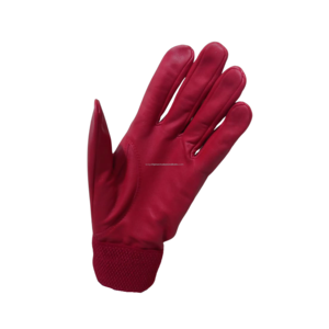 Guantes de bateo SCS043 de cuero genuino de alta calidad, comodidad y durabilidad, elaborados por un fabricante de cuero de confianza. - Product Image 2