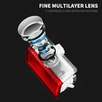 2 projecteurs de logo LED pour portière de voiture Mercedes Benz W212 W205 AMG ML W166 W176 W177 W213 W246 GLB GLC GLE GLS GLE