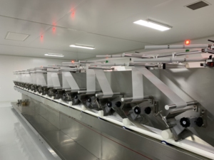 เครื่องผลิตผ้าเช็ด<span class=keywords><strong>ทำ</strong></span>ความสะอาดแบบเปียกอัตโนมัติเต็มรูปแบบ เครื่องบรรจุผ้าเช็ดทำความสะอาดแบบเปียก - Product Image 1