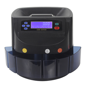 เครื่องนับเหรียญไทยความเร็วสูง เครื่องคัดแยกเหรียญไทย สีดำ หน้าจอ LCD แสดงมูลค่าจำนวนเงิน - Product Image 2