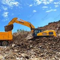 Excavatrice minier sur chenilles Shantui SE680LCW 66t avec boîte de vitesses PLC, moteur et pompe - Garantie 1 an