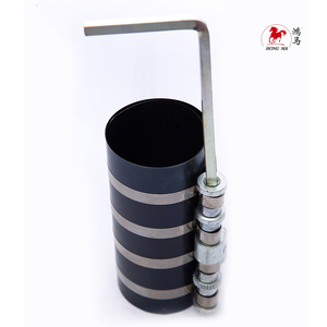 Compresseur d'anneaux de piston bleu haute performance de 6 pouces avec cliquet réglable pour services professionnels de réparation automobile - Product Image 6