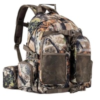 Sac à dos tactique de qualité industrielle pour la chasse, sac de rangement spécifique pour arc composé, avec système d'hydratation intégré, en nylon, collection automne 2025