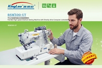 Machine à coudre à point noué informatisée à entraînement direct avec coupe-fil pour nouveaux vêtements tricotés