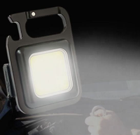 Mini lampe torche COB multifonctionnelle en alliage d'aluminium, super lumineuse, étanche IP67, rechargeable par USB, avec aimant puissant pour réparation