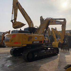 Excavadora de 21 toneladas y 20 toneladas Sany 215c, excavadora usada de alta calidad Sany 215C 365C 135C, excavadora Sy215 usada - Product Image 2