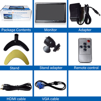 Moniteur d'Appui-Tête de Voiture d'Usine 10,1 Pouces Multimédia MP5 MP4 avec Fonctions USB SD Radio en Stock
