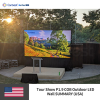 Écran LED de location Canbest P2.6 P3.91 500*500mm pour extérieur et intérieur, étanche, mur vidéo LED P3.9 pour scène de concert