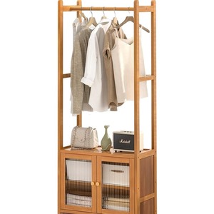 Floor-standing <b>clothes</b> <b>rack</b>, simple wardrobe for bedroom, household <b>clothes</b> hanger, <b>clothes</b> rod, storage <b>rack</b>, shelf - Product Image 5