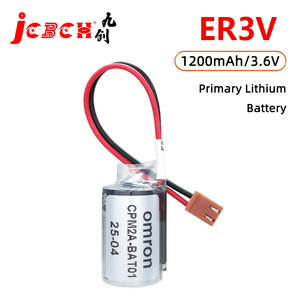 La Batería JCBCH ER3V 3.6V Li-SOCl2 es Adecuada para el Controlador de Programación PLC Servo Industrial OMRON CPM2A-BAT01 - Product Image 1