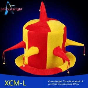 Ensemble d'accessoires <span class=keywords><strong>de</strong></span> costume <span class=keywords><strong>de</strong></span> <span class=keywords><strong>bouffon</strong></span> unisexe pour adultes : <span class=keywords><strong>chapeau</strong></span>, lunettes, nez, perruque, masque, peinture faciale, cravate, gants et sac à dos - Product Image 4