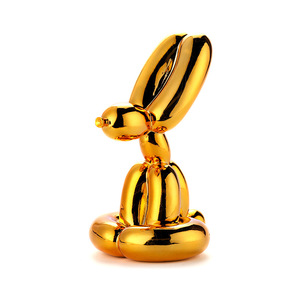 Super prezzo personalizzato <span class=keywords><strong>resina</strong></span> elettrolitica seduta <span class=keywords><strong>palloncino</strong></span> <span class=keywords><strong>cane</strong></span> ornamenti divertente carino <span class=keywords><strong>cane</strong></span> scultura per decorazioni per la casa - Product Image 5