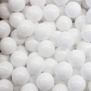 Boules de jeu transparentes blanches de 8 cm de haute qualité, design personnalisé, pour aire de jeux, jouet promotionnel - Product Image 4