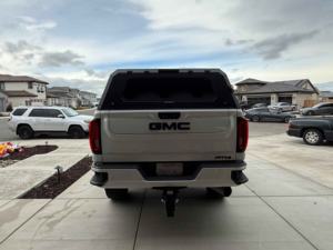 หลังคาอลูมิเนียมกันน้ำ XINYI อุปกรณ์ตกแต่งภายนอกรถกระบะ <span class=keywords><strong>ส</strong></span>ำหรับรถกระบะ GMC 2500HD ปี <span class=keywords><strong>2022</strong></span> - Product Image 2