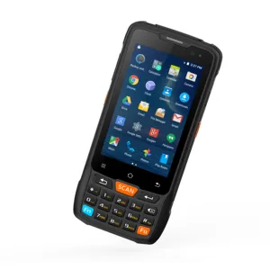 CARIBE PDA มือถือที่มีแป้นพิมพ์ IP66 Android PDA เครื่องสแกนบาร์โค้ดพีดีเอ