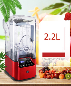 100% Motor tembaga 2,2 l botol 2200W tugas berat <span class=keywords><strong>Blender</strong></span> Smoothie mesin es makanan <span class=keywords><strong>Blender</strong></span> prosesor makanan dengan penutup kebisingan - Product Image 5