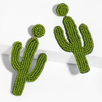Novo Estilo Hot-Venda Contas Cactus Boêmio Brinco Brinco Acessórios Femininos