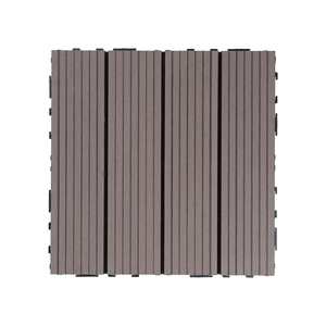 Suelo de WPC compuesto de madera y plástico a prueba de rayos UV, baldosas para exterior, suelo compuesto, parquet exterior para <span class=keywords><strong>terraza</strong></span> - Product Image 4
