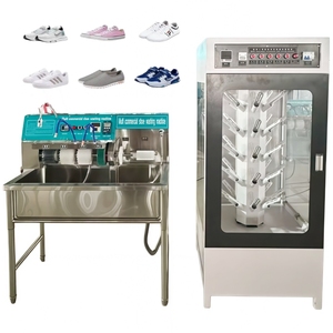 Máquina Limpiadora Automática Comercial para Zapatillas con Múltiples Cepillos y Secado UV Lavadora de Calzado Deportivo y de Tenis - Product Image 1