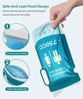Urinoir jetable unisexe de 750 ml, facile à emporter, pour usage domestique, camping en plein air, voiture, sacs à urine