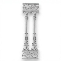 Balustrade de balcon sans cadre en fonte robuste Balaji Metals, design moderne, finition résistante à la rouille et aux UV, installation facile
