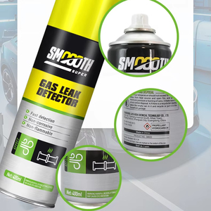 पर्यावरण के अनुकूल गंधहीन बायोडिग्रेडेबल स्प्रे गैर-ज्वलनशील गैस रिसाव डिटेक्टर समृद्ध फोम सूत्र डिस्पोजेबल स्प्रे - Product Image 1