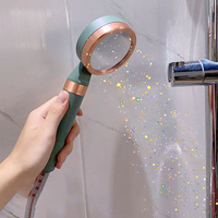 Pommeau de Douche Portable Premium en Coton PP avec Filtre Ionique et Vitamine C, Arôme Spa, Design Moderne et Élégant