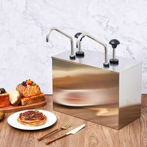 Factory Direct Hot Chocolate Sauce <b>Warmer</b> Dispenser 3L Commercial Warm Sauce Dispenser Cheese Dispenser with Pump for <b>Buffet</b> - Product Image 3