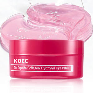 Parches de Hidrogel de Colágeno <span class=keywords><strong>con</strong></span> Péptidos Rosados OEM, Mascarilla para <span class=keywords><strong>Ojos</strong></span> Hinchados y Ojeras, 60 Parches, Cuidado de la Piel Coreano - Product Image 1