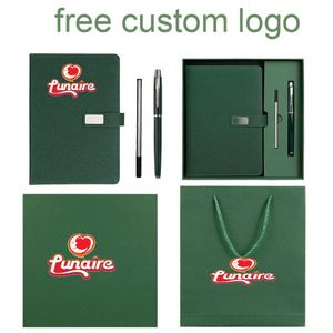 Set de Regalo Personalizado de Agenda/Diario A5 con Bolígrafo para el Día del Padre, Regalos Promocionales de Oficina con Logotipo - Product Image 2