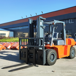 Mini carretilla elevadora todo terreno diésel de 3 toneladas, nuevo motor Kubota, carretilla elevadora de combustión interna para agricultura a la venta, envío gratis ofrecido - Product Image 6