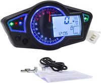 Supplier Direct Sale of New Electrical System Parts Universal DC 12 Waterproof Digital Mileage Dashboard for Motorcycles