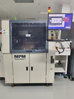 Máquina de Impresión de Pantalla SMT de Alta Velocidad, Impresora de Pasta de Soldadura MPM Momentum II 100