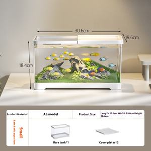 Premium Nieuwe Ecologische <span class=keywords><strong>Aquarium</strong></span> Klein <span class=keywords><strong>Aquarium</strong></span> Voor Schildpadden Houden Decoratieve <span class=keywords><strong>Aquarium</strong></span> Geschikt Voor Woonkamer - Product Image 6