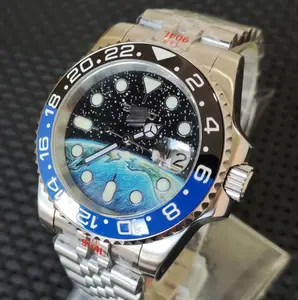 Customizable dial 40mm mechanical watch 904L assembled mechanical watch NH35 automatic movement