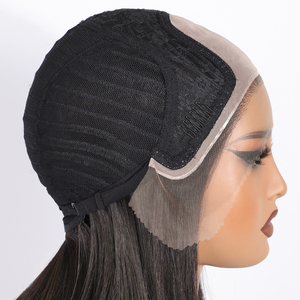 Pelucas Bob de Cabello Sintético Resistente al Calor, Fibra Futura, Ondulado, Sin Llama, Peluca Sintética con Frente de Encaje HD sin Pegamento para Mujer - Product Image 6