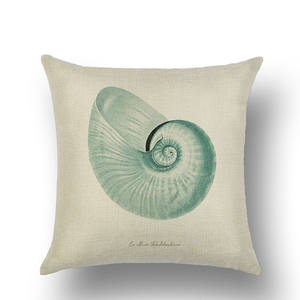 Taie d'oreiller en lin 18x18, Style européen simple, imprimé à la main, décoration de chambre à coucher, vente en gros - Product Image 6