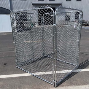 Jaula Metálica Portátil XL <span class=keywords><strong>para</strong></span> <span class=keywords><strong>Perros</strong></span>, Resistente, Plegable y Galvanizada, <span class=keywords><strong>para</strong></span> Jardín - Product Image 2
