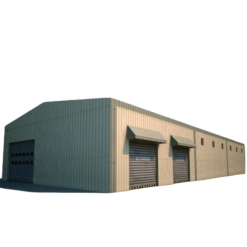 Instalación rápida Marco espacial portátil Estructura de marco de acero ligero Edificio de almacén aislado