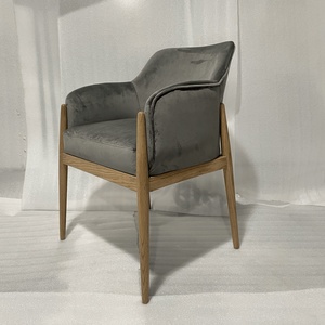 Silla de Comedor Moderna de Madera Maciza de Estilo Ligero y Lujoso para el Hogar - Product Image 2