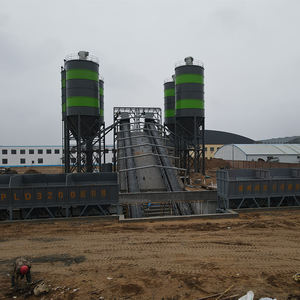 HZS-Serie Betonmischanlage Zement-Sand-Dosieranlage Zentralmischer Lieferant 60m3 Betonmischanlage - Product Image 1
