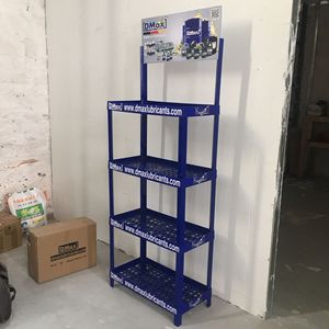 Cửa Hàng Xe Miễn Phí Đứng Nhựa Hiển Thị Stand Cho Động Cơ Dầu/Dầu Bôi Trơn Giá - Product Image 5