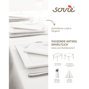 Tablecloth Rolls Uni white 1,<b>20</b> m <b>x</b> <b>25</b> lfm. Made of Linclass - Product Image 5