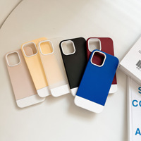 Casing HP Mewah Grosir PC+TPU Desain Kustom untuk iPhone 13/12/11 Pro Max XS MAX XR 6/7/8 Plus