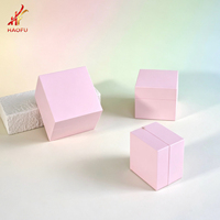 Nouveauté : Pot carré en plastique de 15g, 30g, 50g avec couvercle pour gel à ongles, soins de la peau, gommage corporel, conteneur cosmétique, OEM/ODM personnalisé