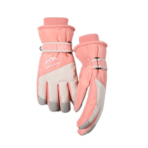 Gants de ski pour femmes Gants de ski imperméables et chauds d'extérieur pour cyclisme Gants de ski à écran tactile Snowboard Logo personnalisé Gants d'hiver - Product Image 5