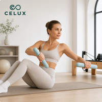 Ensemble d'accessoires de yoga et de pilates personnalisés, ballon de yoga, anneau de pilates, bande de résistance, kit de pilates pour femmes