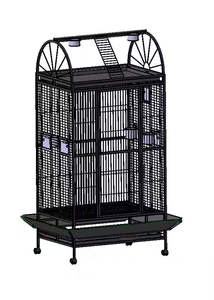 Fil de fer galvanisé personnalisé pliant Pigeon perroquet oiseaux <span class=keywords><strong>cage</strong></span> d'élevage nouvelle grande taille Portable canari <span class=keywords><strong>cage</strong></span> à oiseaux usine - Product Image 3