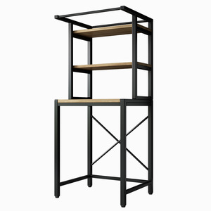 Metallo Top wc armadio rullo pulsatore per Flip wc balcone lavatrice portaoggetti in metallo stoviglie in metallo - Product Image 5