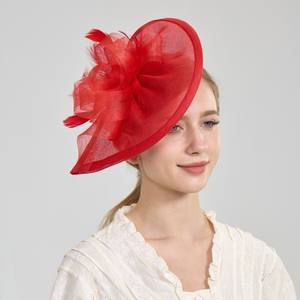 Vente flash : Accessoires pour cheveux rétro en plumes et en résille pour fête du thé, Kentucky Derby, courses de chevaux, festival, plage, hiver - Product Image 4